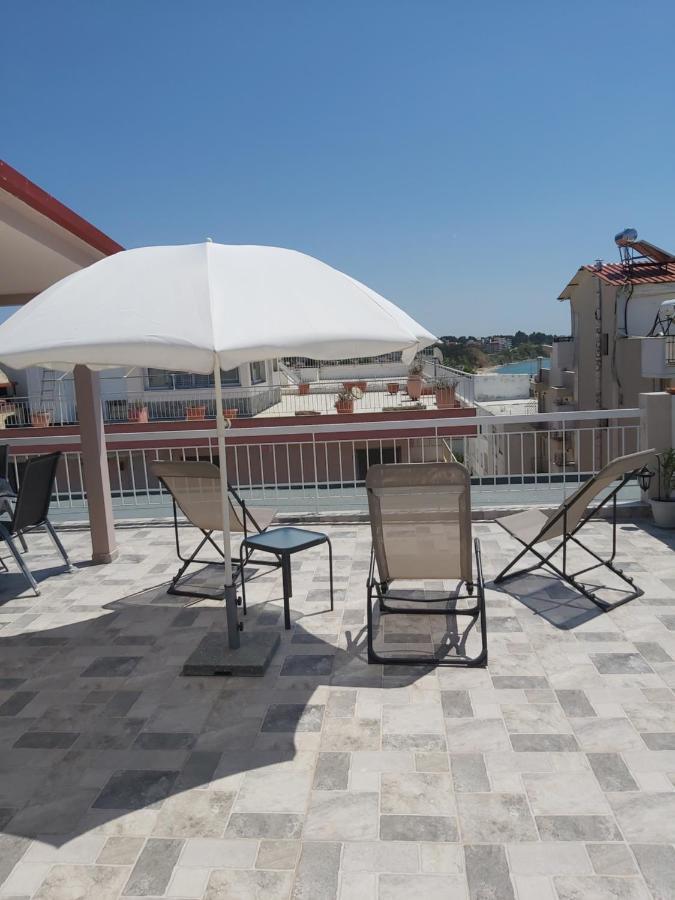 Grcka Reni Greece Beach Penthaus 3 Nea Kallikrateia Dış mekan fotoğraf